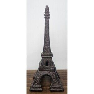 Cast Iron Eiffel Tower Architecture Home Décor French Style Decoration 8"